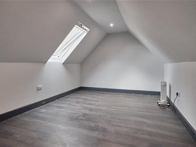 Family room above garage